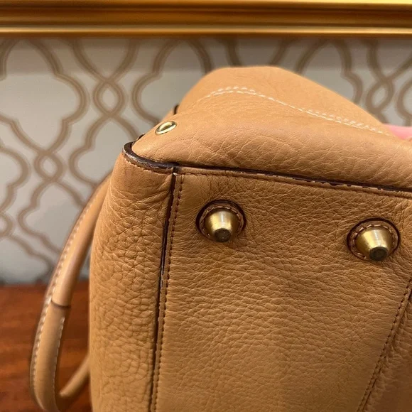 Coach Hampton Braided Pebbled Leather Bag - Picture 7 of 15